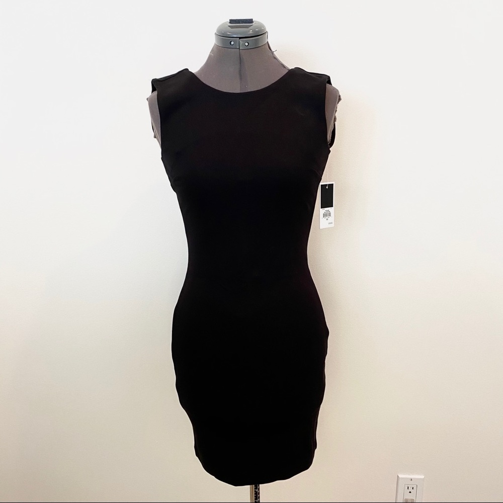 Black cocktail dress